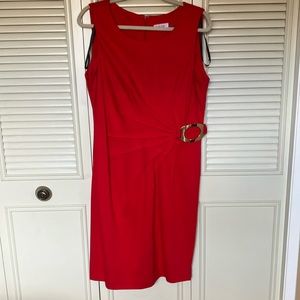 Red hot dress!
